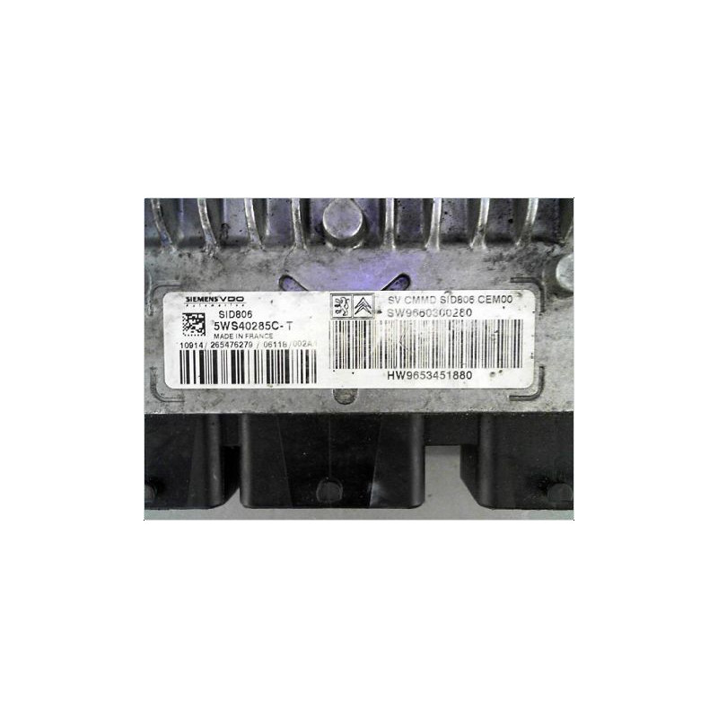 CALCULATEUR MOTEUR CITROEN C3 PH2 2005-2010