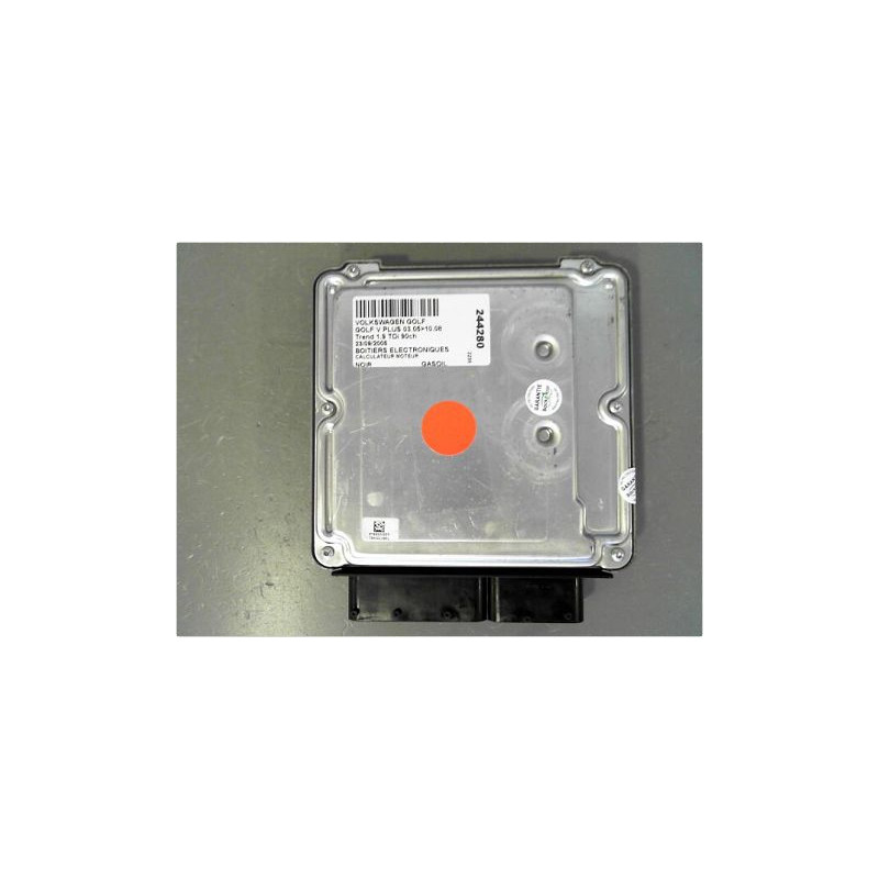 CALCULATEUR MOTEUR VOLKSWAGEN GOLF V PLUS 05-08