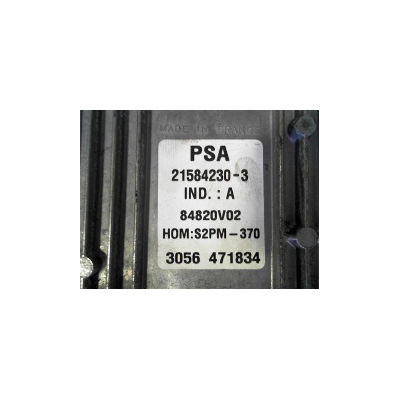 CALCULATEUR MOTEUR CITROEN C3 2002-2005