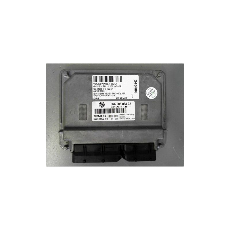 CALCULATEUR MOTEUR VOLKSWAGEN GOLF V 2003-2009