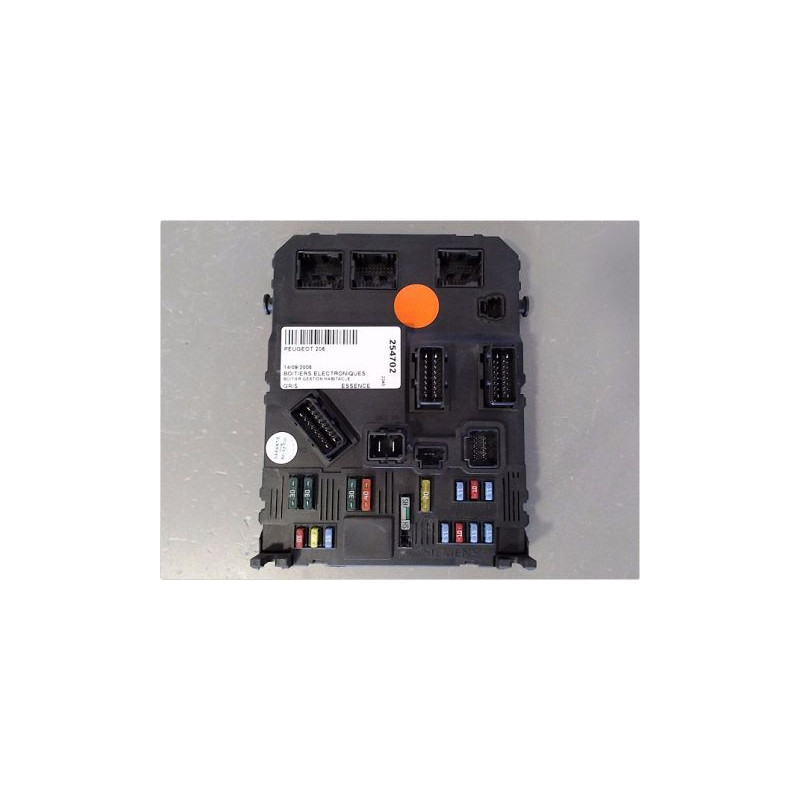 BOITIER GESTION HABITACLE PEUGEOT 206