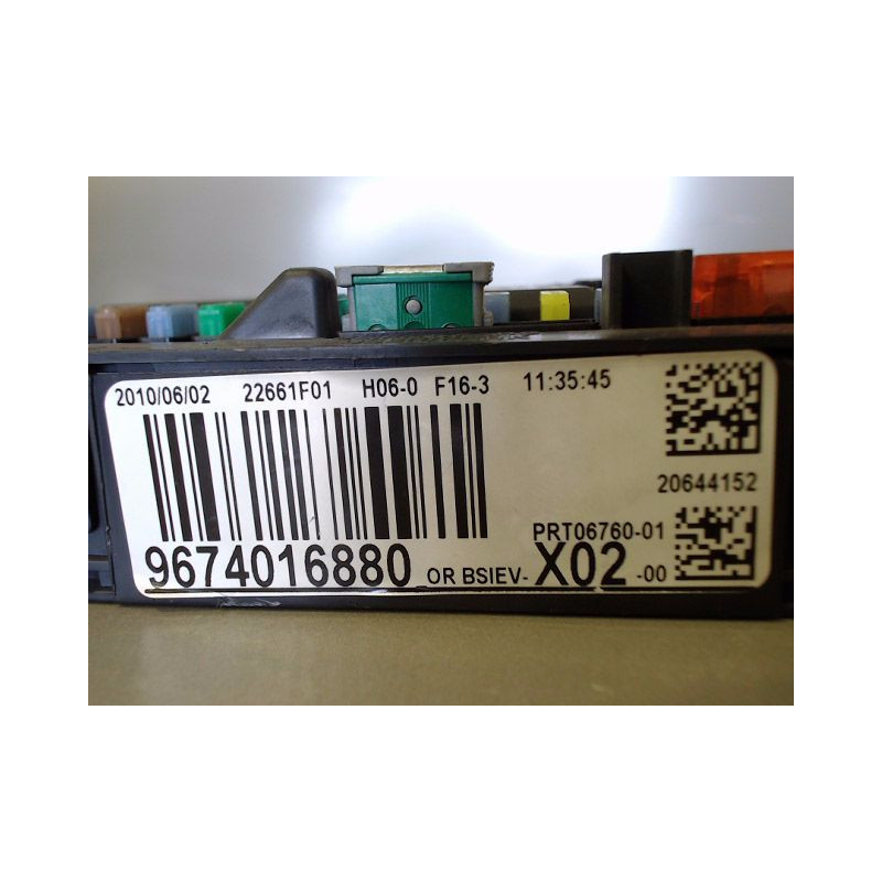 BOITIER GESTION HABITACLE PEUGEOT 207 5P