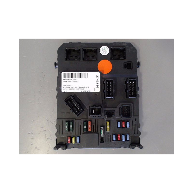 BOITIER GESTION HABITACLE PEUGEOT 206+ 2009-