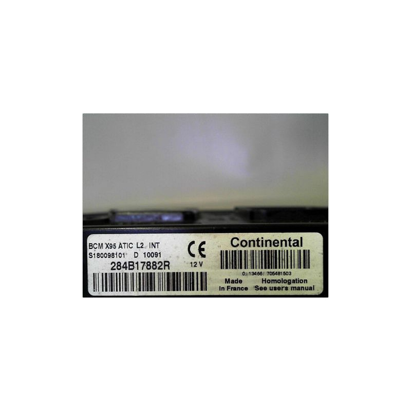 BOITIER GESTION HABITACLE RENAULT MEGANE III 08-12