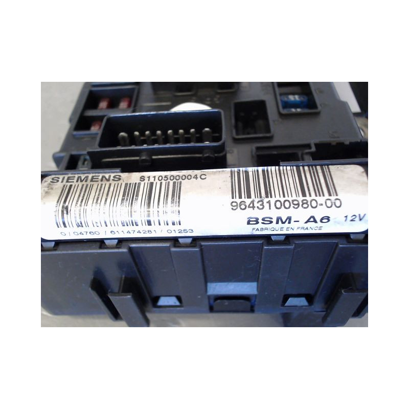 BOITE A FUSIBLES CITROEN C5 2001-2004