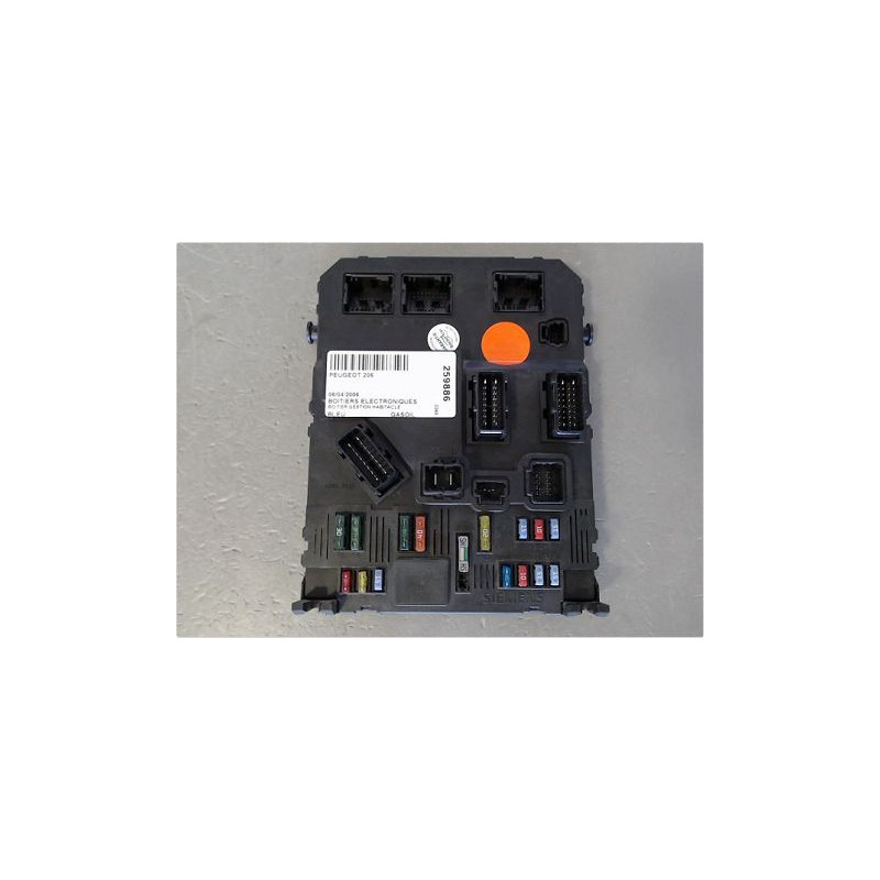 BOITIER GESTION HABITACLE PEUGEOT 206
