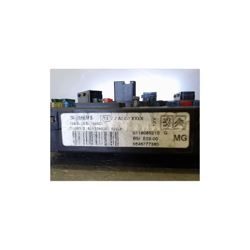 BOITIER GESTION HABITACLE PEUGEOT 206