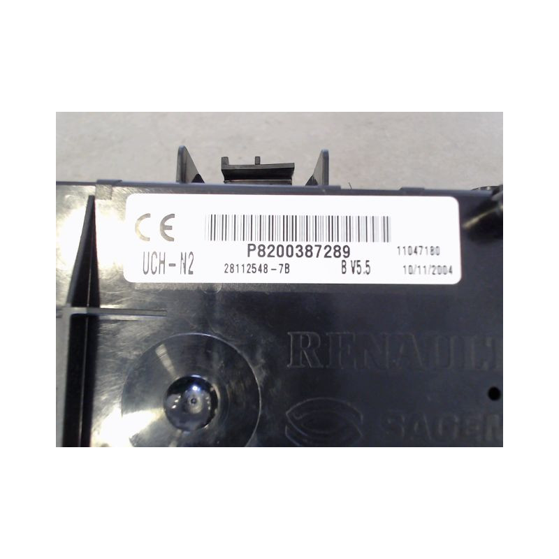 BOITIER GESTION HABITACLE RENAULT CLIO