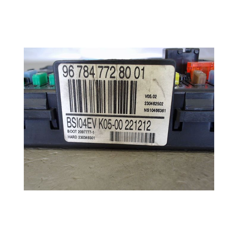 BOITIER GESTION HABITACLE PEUGEOT 308