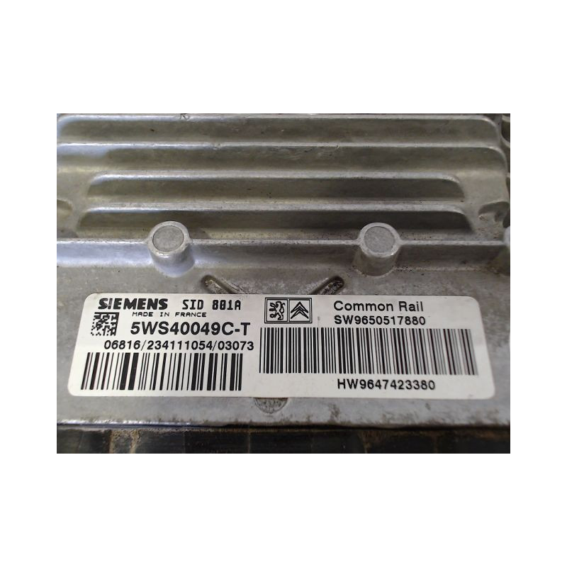 CALCULATEUR MOTEUR CITROEN BERLINGO
