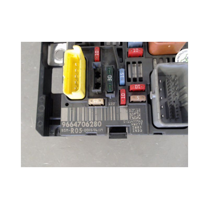BOITE A FUSIBLES CITROEN C4 I Phase 2 2008-2010