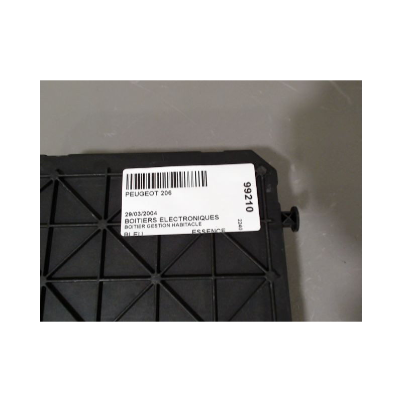 BOITIER GESTION HABITACLE PEUGEOT 206
