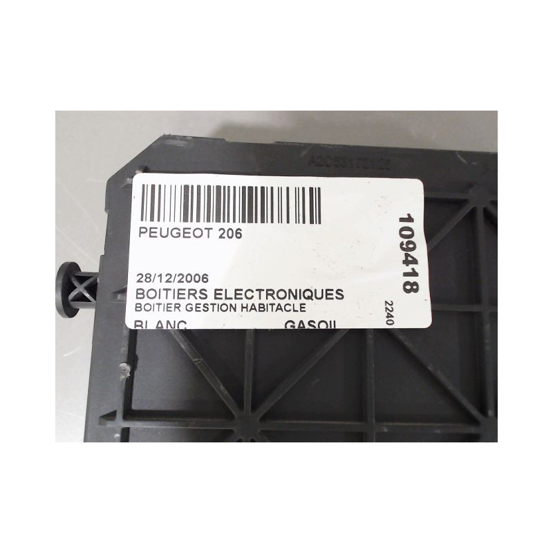 BOITIER GESTION HABITACLE PEUGEOT 206