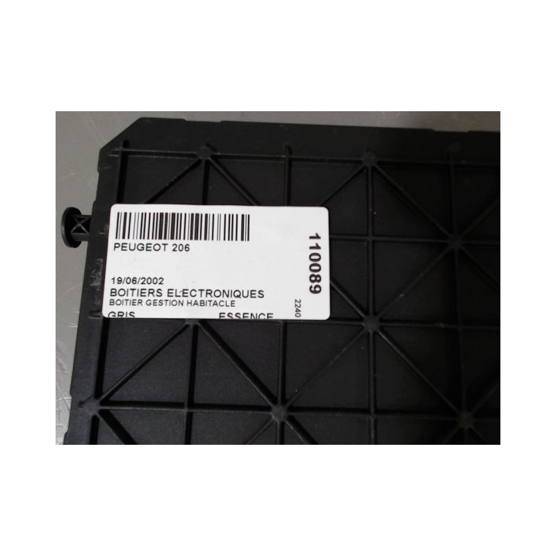 BOITIER GESTION HABITACLE PEUGEOT 206