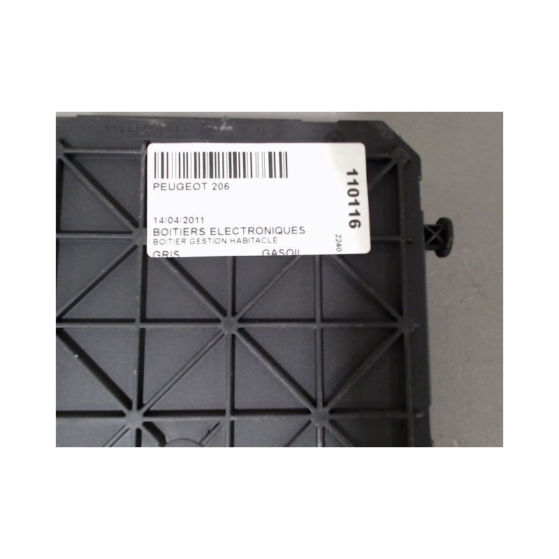 BOITIER GESTION HABITACLE PEUGEOT 206