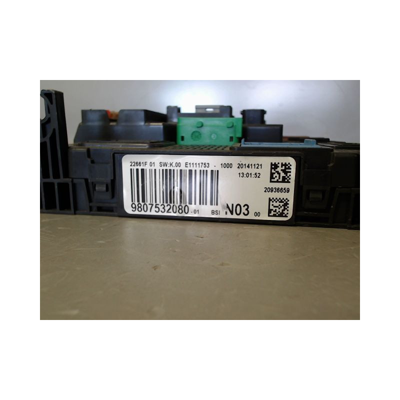 BOITIER GESTION HABITACLE PEUGEOT 208