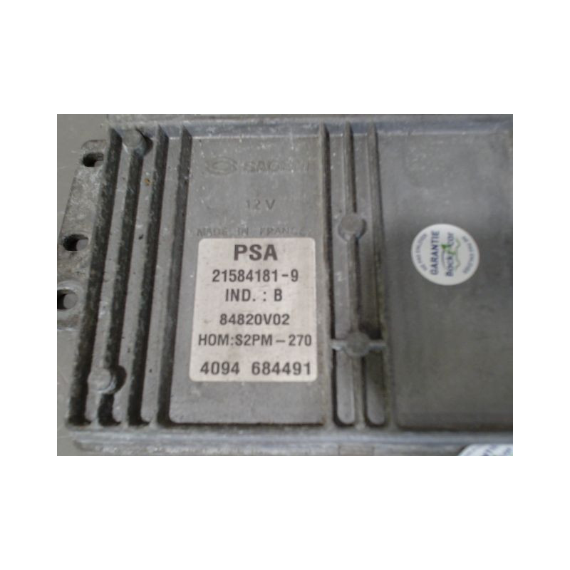 CALCULATEUR MOTEUR CITROEN XSARA