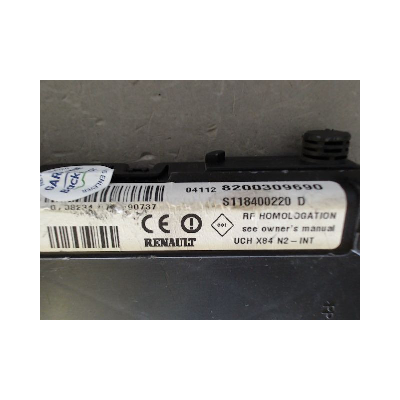 BOITIER GESTION HABITACLE RENAULT SCENIC II PH1 02-06