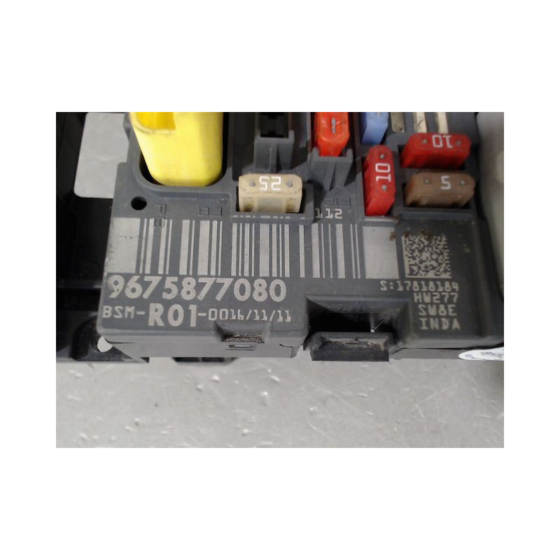 BOITE A FUSIBLES CITROEN C4 PICASSO LONG