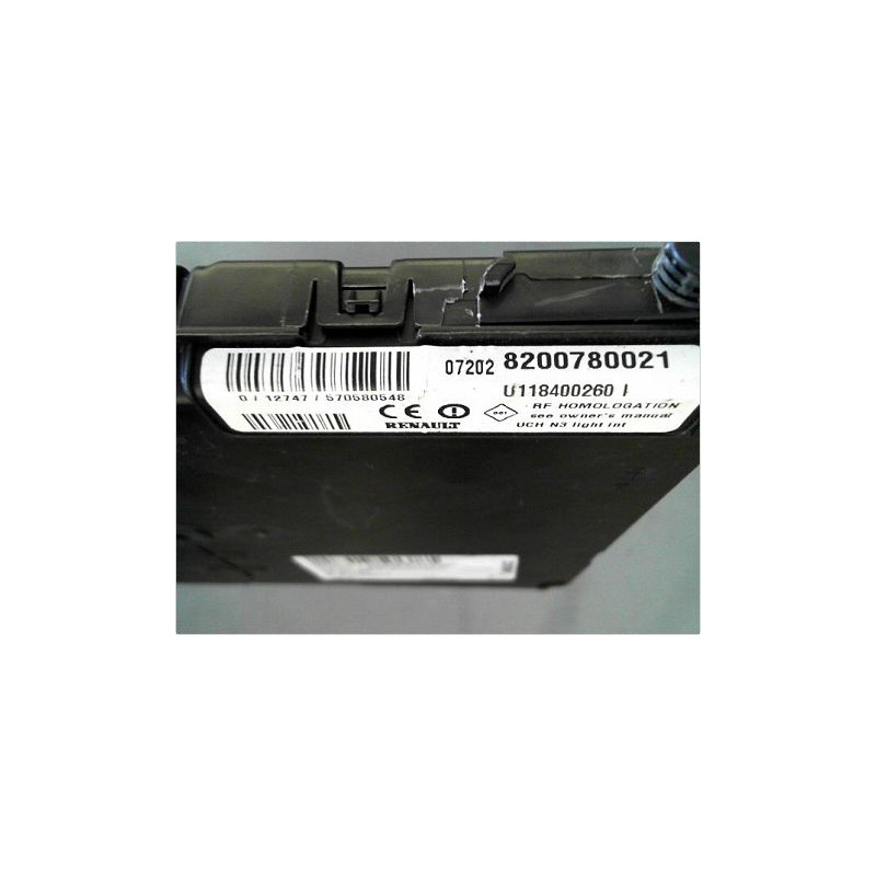 BOITIER GESTION HABITACLE RENAULT SCENIC II PH2 06-09