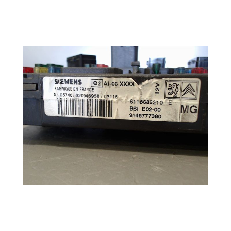 BOITIER GESTION HABITACLE PEUGEOT 206 1998-2009