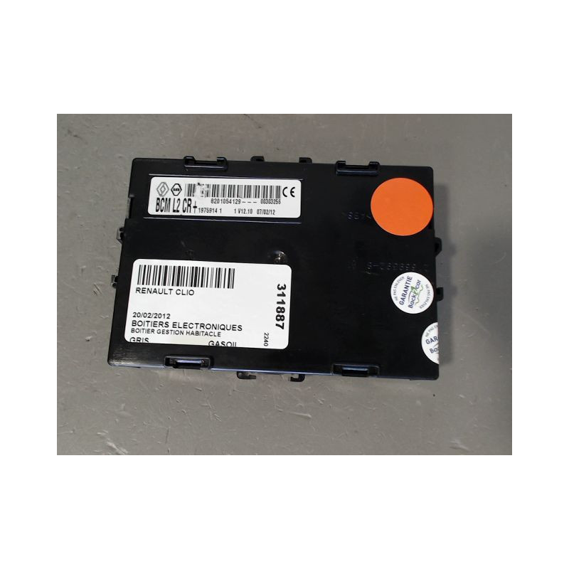 BOITIER GESTION HABITACLE RENAULT CLIO
