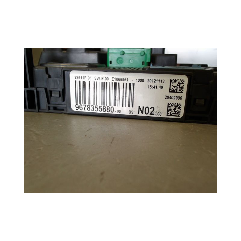 BOITIER GESTION HABITACLE PEUGEOT 208