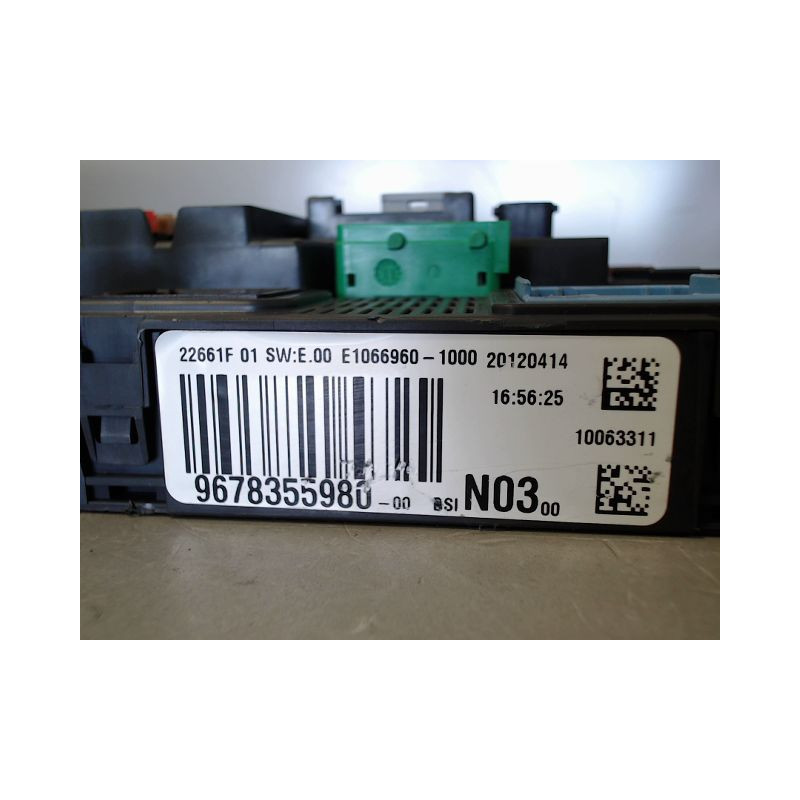 BOITIER GESTION HABITACLE PEUGEOT 208