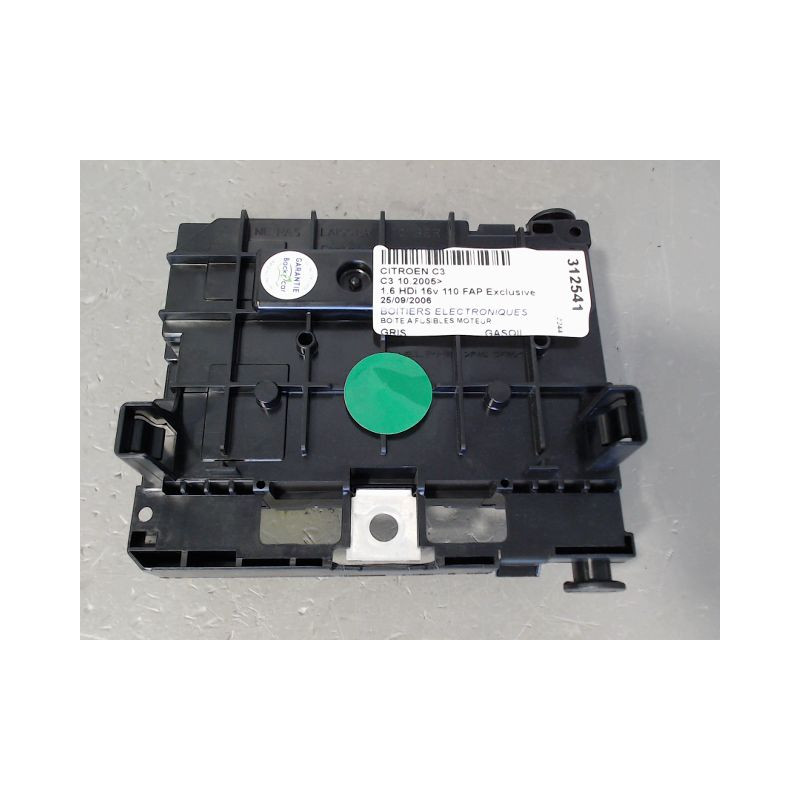 BOITE A FUSIBLES CITROEN C3 2005-