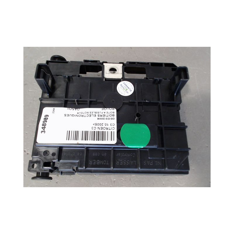 BOITE A FUSIBLES CITROEN C3 2005-