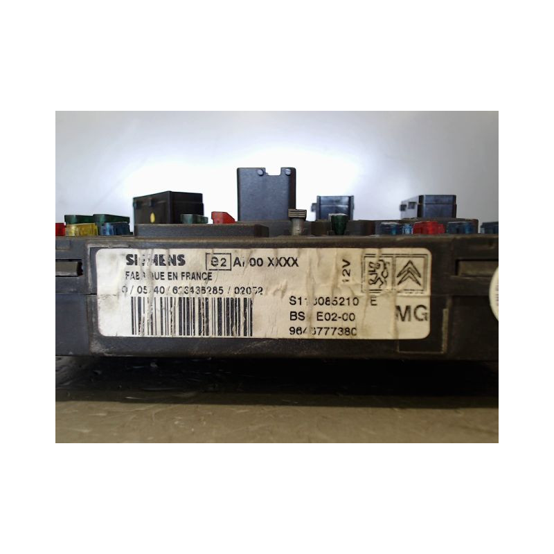 BOITIER GESTION HABITACLE PEUGEOT 206 3P