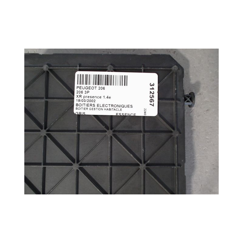 BOITIER GESTION HABITACLE PEUGEOT 206 3P