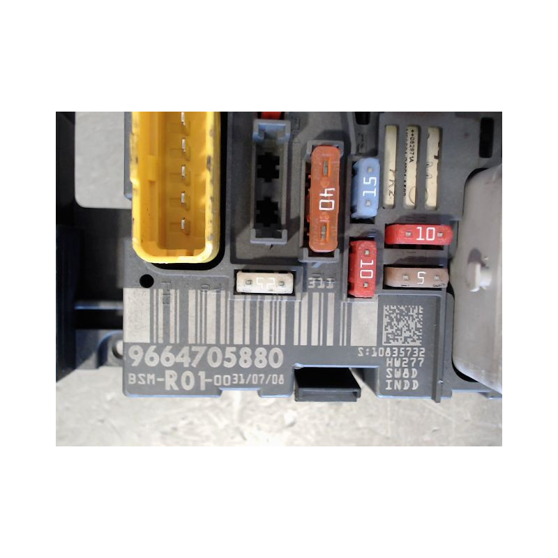BOITE A FUSIBLES CITROEN GRAND C4 PICASSO