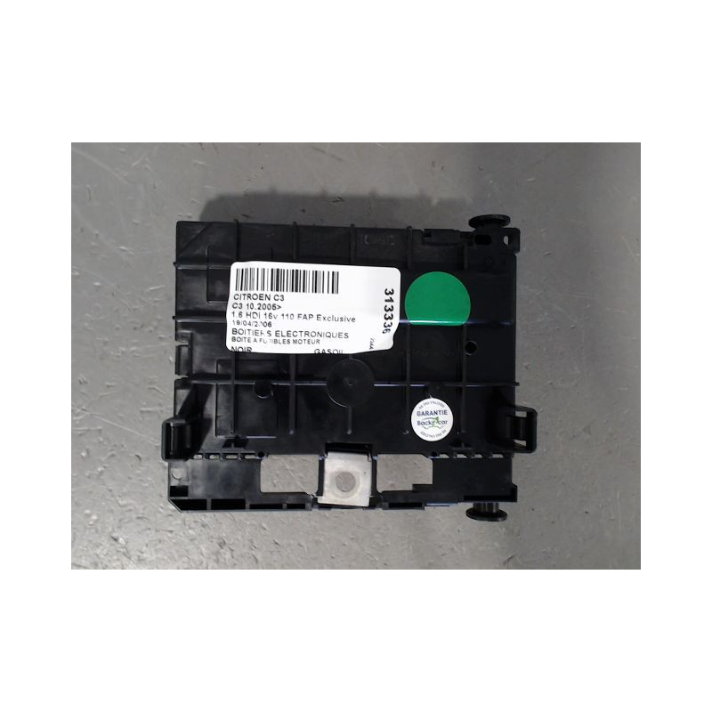 BOITE A FUSIBLES CITROEN C3 2005-