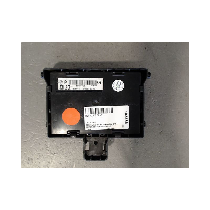 BOITIER GESTION HABITACLE RENAULT CLIO