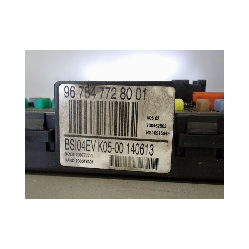 BOITIER GESTION HABITACLE PEUGEOT 308 2011-