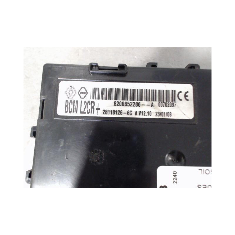 BOITIER GESTION HABITACLE RENAULT MODUS LONGUE 2008-