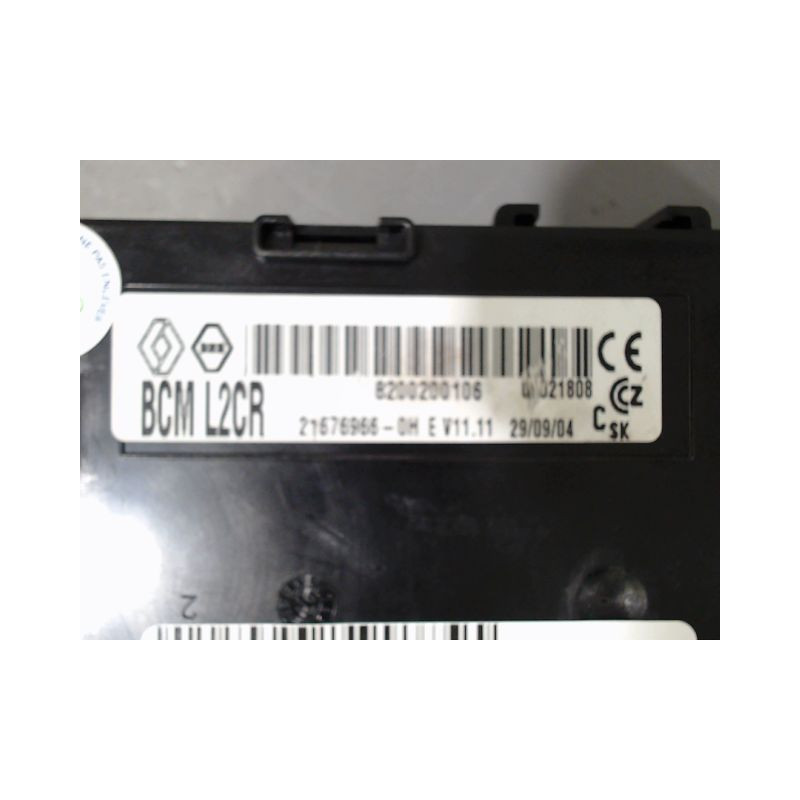 BOITIER GESTION HABITACLE RENAULT MODUS