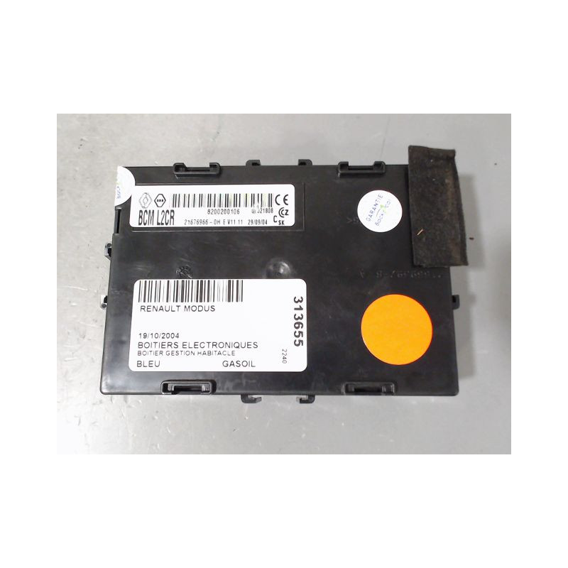 BOITIER GESTION HABITACLE RENAULT MODUS