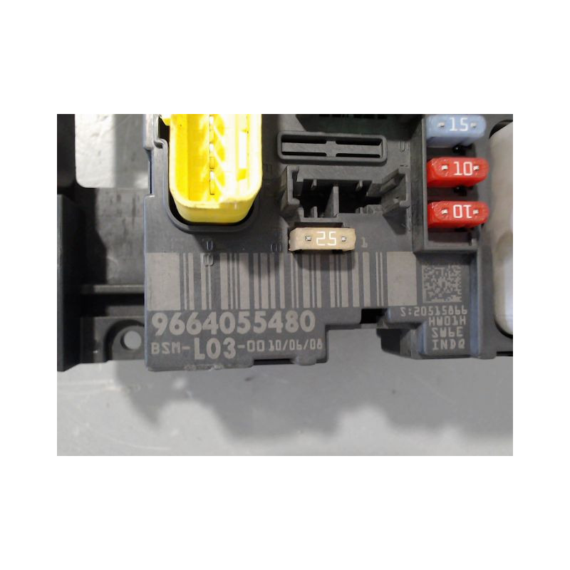 BOITE A FUSIBLES CITROEN C3 2005-