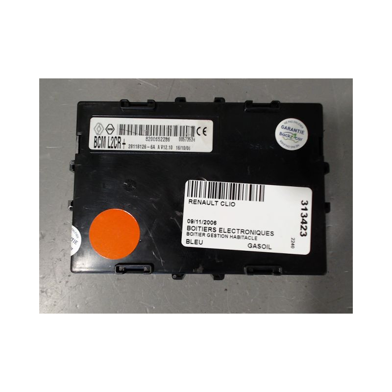 BOITIER GESTION HABITACLE RENAULT CLIO