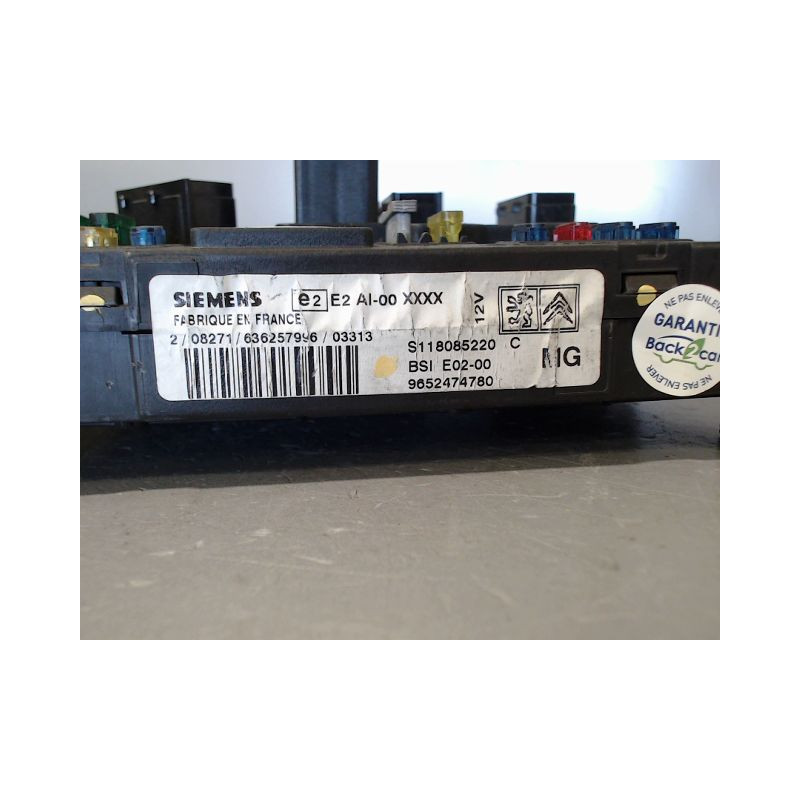 BOITIER GESTION HABITACLE PEUGEOT 206 5P