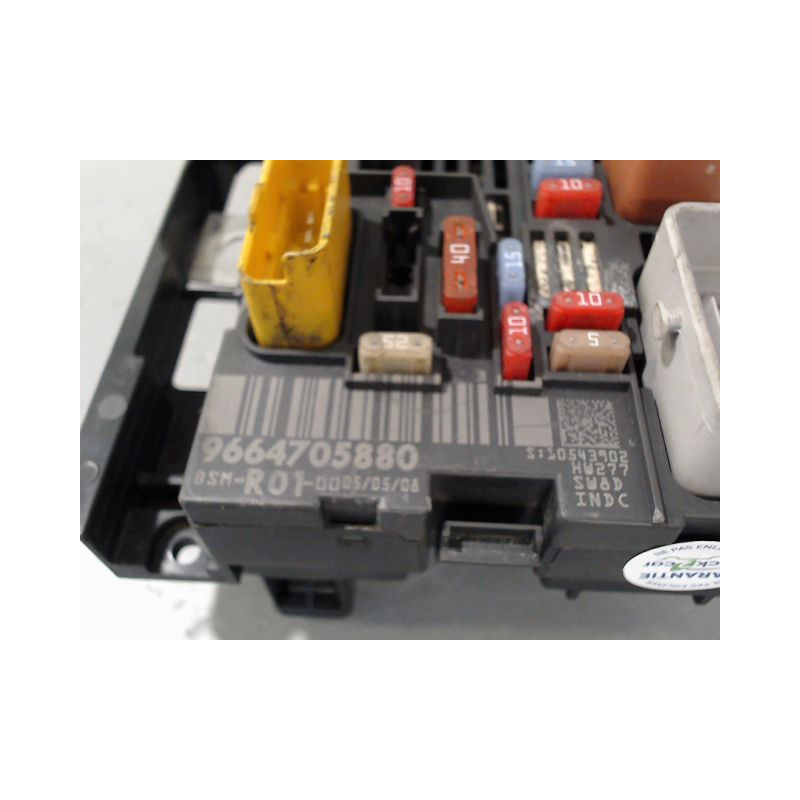 BOITE A FUSIBLES CITROEN C4 PICASSO