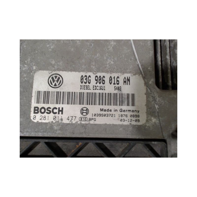 CALCULATEUR MOTEUR VOLKSWAGEN GOLF