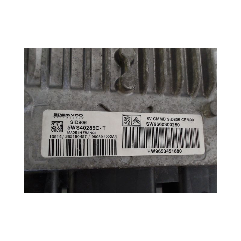 CALCULATEUR MOTEUR CITROEN C3