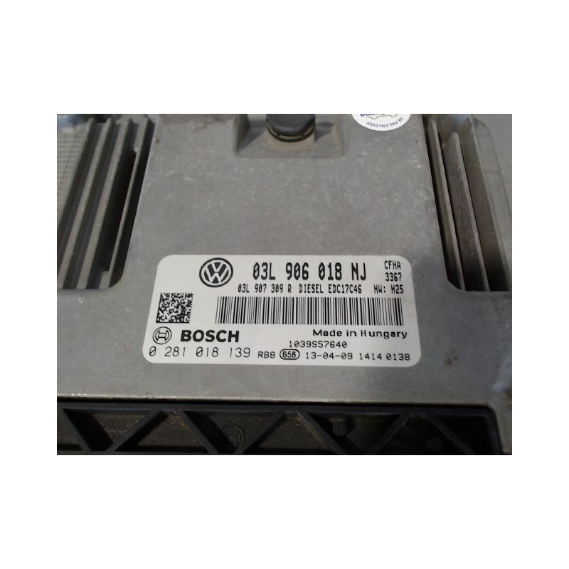 CALCULATEUR MOTEUR VOLKSWAGEN CADDY