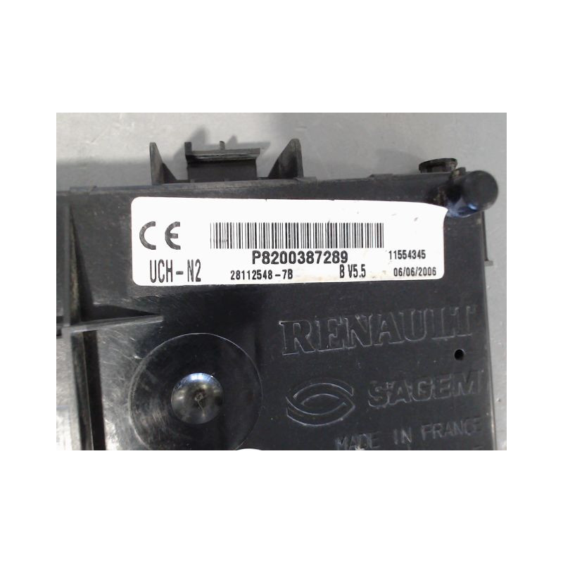 BOITIER GESTION HABITACLE RENAULT CLIO