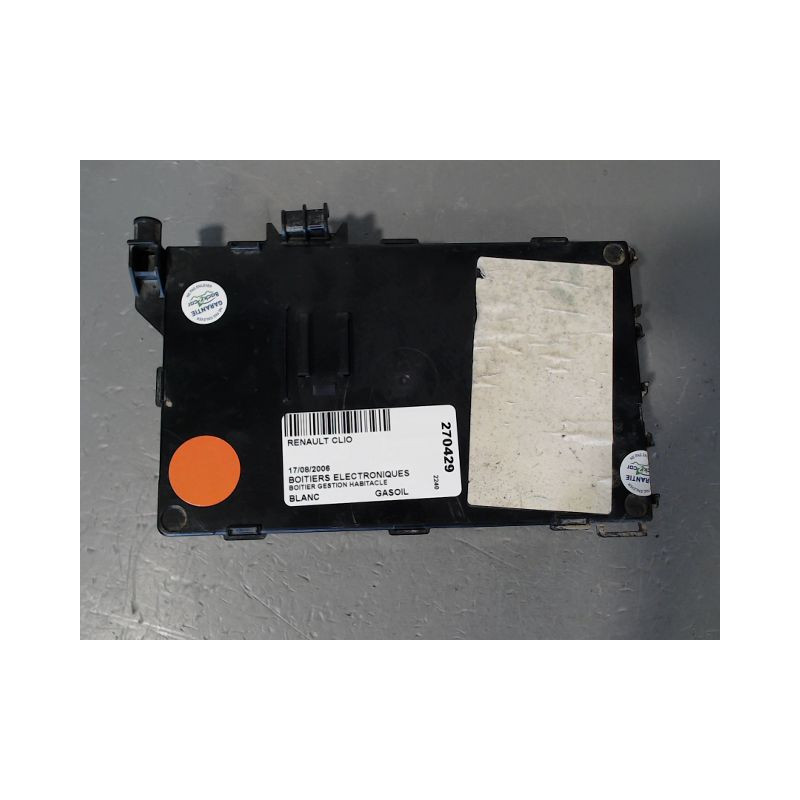 BOITIER GESTION HABITACLE RENAULT CLIO