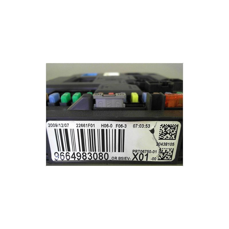 BOITIER GESTION HABITACLE PEUGEOT 207 06-13