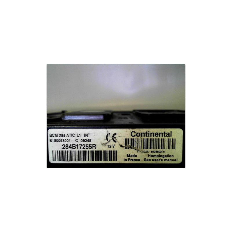 BOITIER GESTION HABITACLE RENAULT MEGANE III 08-12